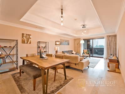 1 Bedroom Apartment for Rent in Palm Jumeirah, Dubai - Beach Access | Big Layout | Fully Furnished