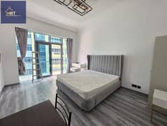 Iconic Design || Ready to Move Fully Furnished Studio Apartment || AC Free || Wifi Free || Near Metro