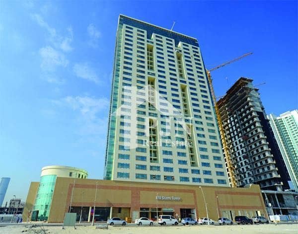 13 months contract : 2 Bedroom sea view apartment for rent in ENI SHAMS TOWER