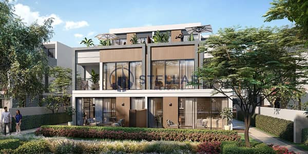 4 Bedroom Villa for Sale in Tilal Al Ghaf, Dubai - aura-gardenstownhouses-img2. jpg
