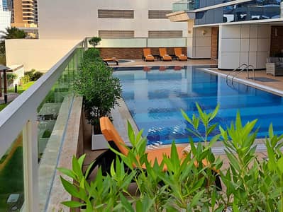 2 Bedroom Apartment for Rent in Dubai Marina, Dubai - pool. png