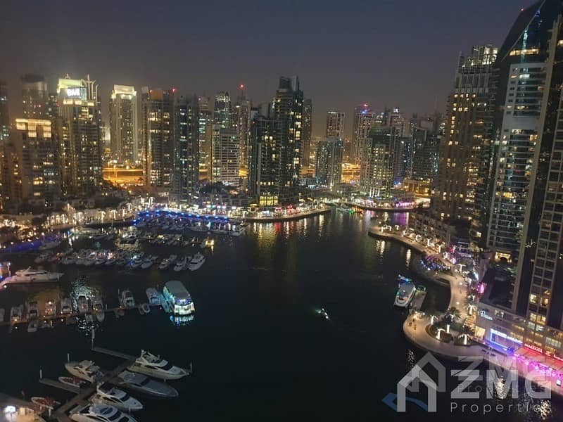 2BR Furnished|Amazing Marina View| Well Maintained