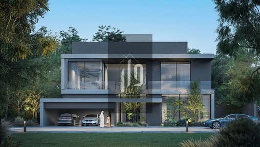 6 Bedroom Villa for Sale in Tilal City, Sharjah - V6B_elevation-dusk-2-copy. jpg