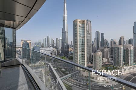 3 Bedroom Apartment for Sale in Downtown Dubai, Dubai - BURJ AND  SEA VIEWS | VACANT| HIGH FLOOR