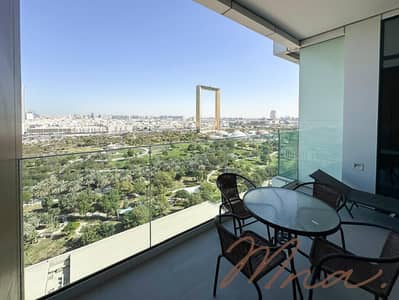 2 Bedroom Apartment for Rent in Bur Dubai, Dubai - Dubai Frame View | Luxurious | Modern Design