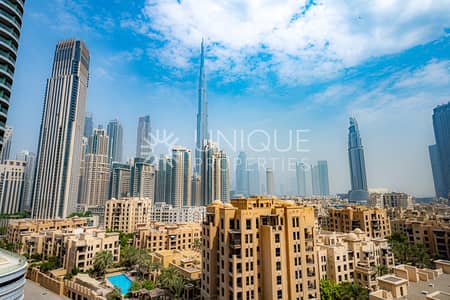 2 Bedroom Flat for Sale in Downtown Dubai, Dubai - Burj Khalifa View | Fully Furnished | Rented