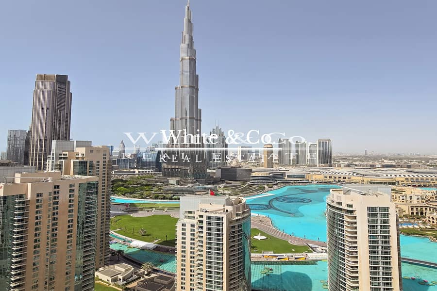 Full Burj Fountain View | Vacant | 2 Bed Full Burj Fountain View | Vacant | 2 Bed