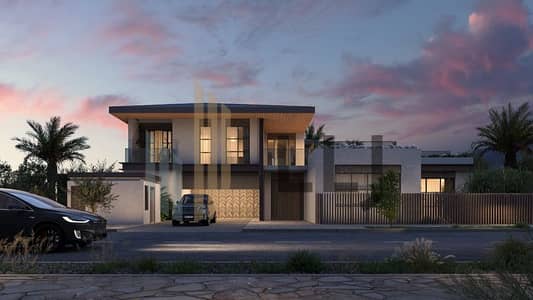 فیلا 6 غرف نوم للبيع في جزيرة الحديريات، أبوظبي - EXTERIOR VIEW 2 (SOUTHERN CALIFORNIAN OPTION). jpg