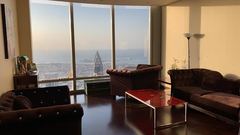 Elegantly Furnished Sea Facing Apartment in Burj Khalifa