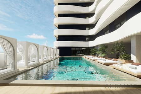2 Bedroom Apartment for Sale in Al Helio, Ajman - One-678-Residences-pool-3. jpeg