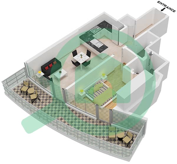 Type A1, Floor 2 Type A1, Floor 2