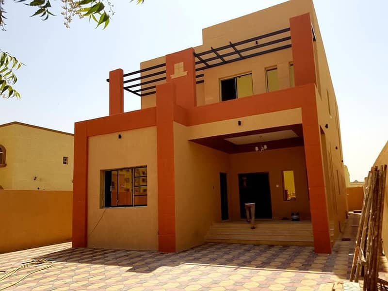 New villa with a large area of personal finishing at a very attractive price