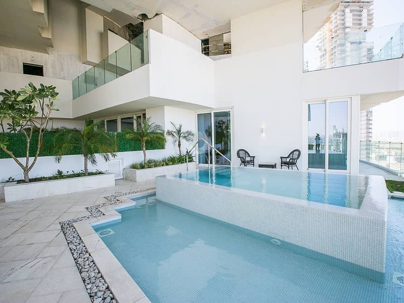 EXCLUSIVE l 4 Bed Penthouse with Pool l High Floor