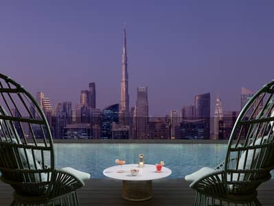 2 Cпальни Апартамент в аренду в Бизнес Бей, Дубай - Pool 3. jpg