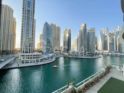 1 Bedroom Apartment for Rent in Dubai Marina, Dubai - Full Marina View | Fully Furnished | Near Metro