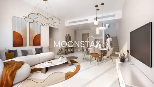 3 Bedroom Townhouse for Sale in Yas Island, Abu Dhabi - Stunning TH | Free Hold | Double Row Corner