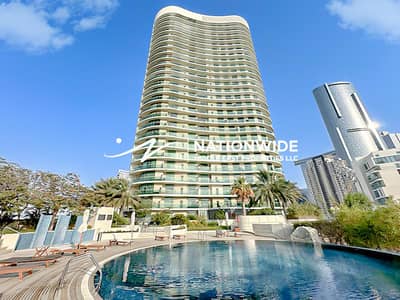 阿尔雷姆岛， 阿布扎比 1 卧室公寓待租 - 位于阿尔雷姆岛，沙姆斯-阿布扎比，海滩大厦，海滩大厦B座 1 卧室的公寓 111000 AED - 11425688