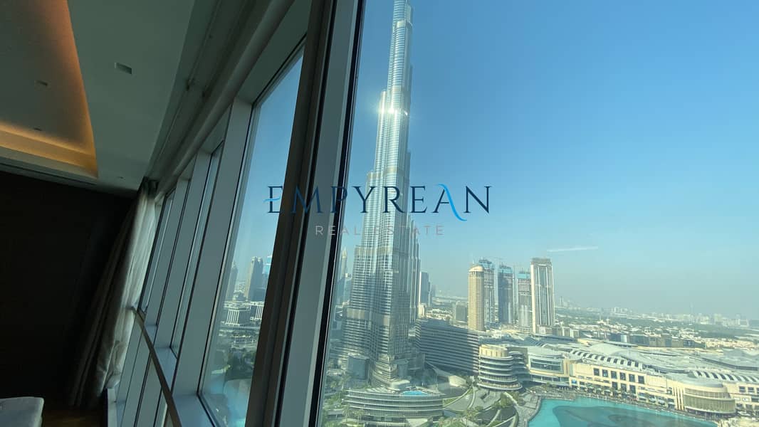 11 Elegant & Lavish Apartment Overlooking Burj Khalifa | Fully Furnished 2 Bedroom