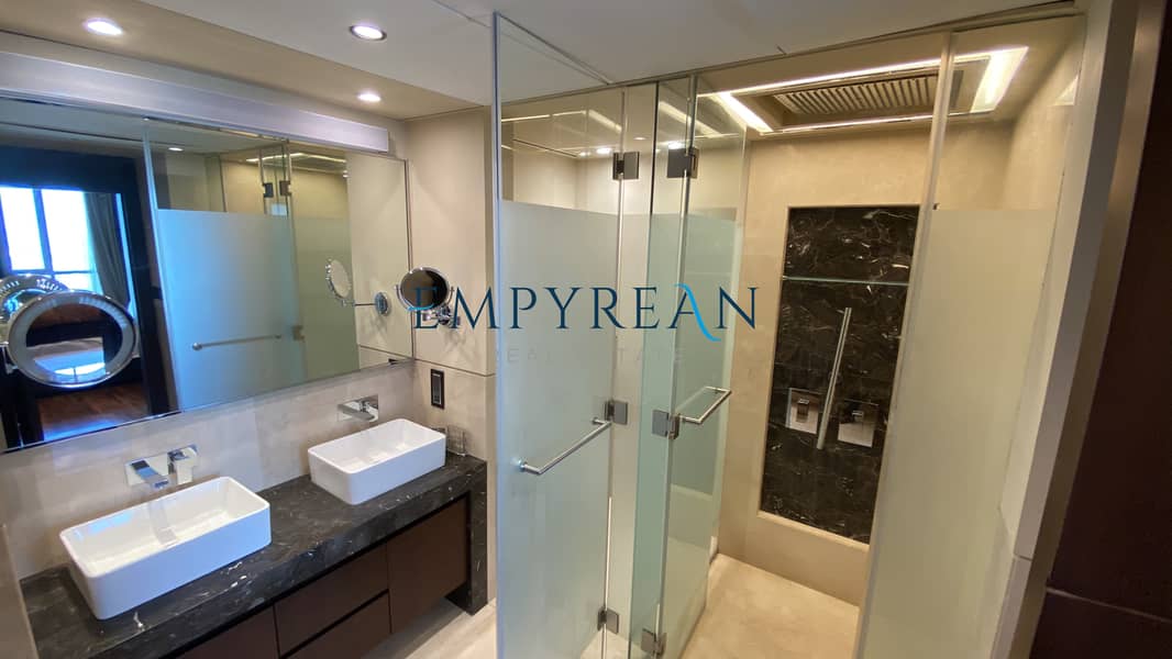 13 Elegant & Lavish Apartment Overlooking Burj Khalifa | Fully Furnished 2 Bedroom