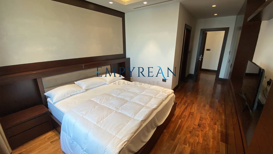 14 Elegant & Lavish Apartment Overlooking Burj Khalifa | Fully Furnished 2 Bedroom