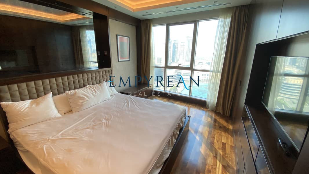 15 Elegant & Lavish Apartment Overlooking Burj Khalifa | Fully Furnished 2 Bedroom