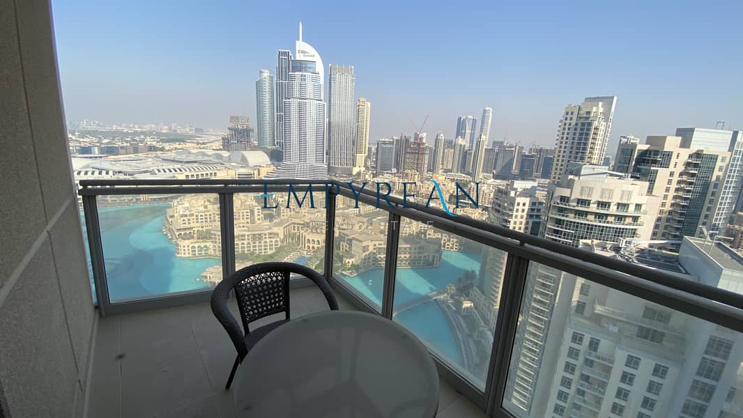 17 Elegant & Lavish Apartment Overlooking Burj Khalifa | Fully Furnished 2 Bedroom