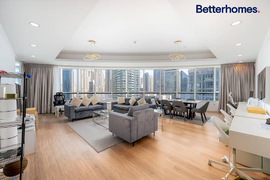 4 BR + Maid room| Marina view | Furnished 4 BR + Maid room| Marina view | Furnished