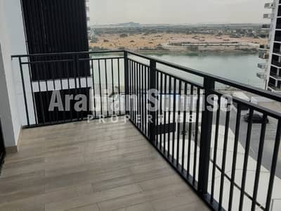 1 Bedroom Flat for Rent in Yas Island, Abu Dhabi - Waters-edge-B4-614-1BR-Balcony. jpg