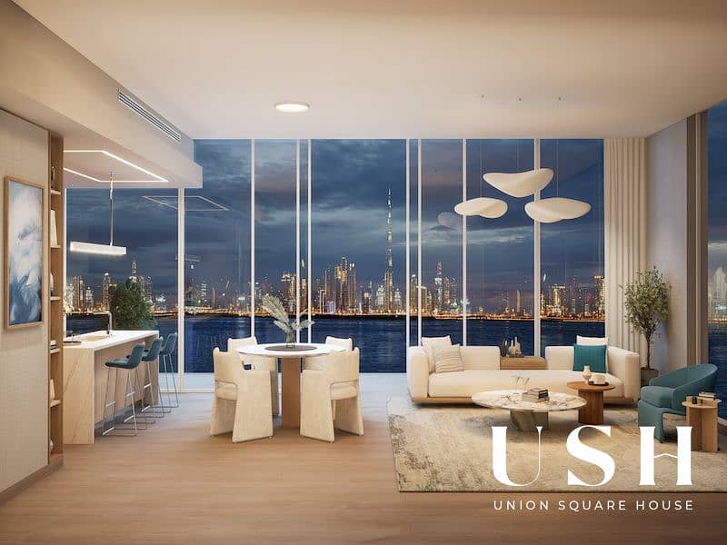12 The Quayside - living room -night. png