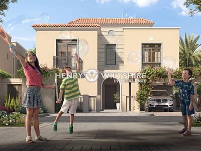 5 Bedroom Villa for Sale in Yas Island, Abu Dhabi - Corner | Single Row | 30/70 payment plan