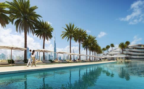 Studio for Sale in Business Bay, Dubai - Pool. jpg