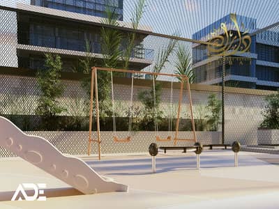 1 Bedroom Flat for Sale in Jumeirah Village Circle (JVC), Dubai - Kids Play Area_Close Up 4K. jpg