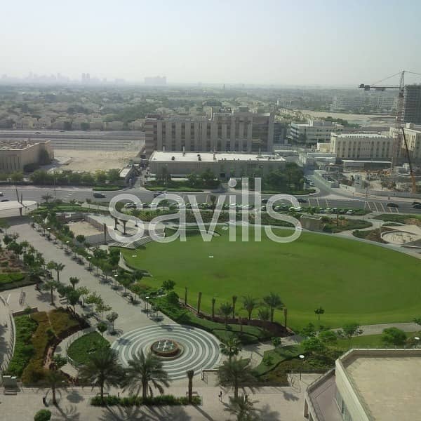 Rare unit 2 Beds + Maid's in Madina Tower with Park view