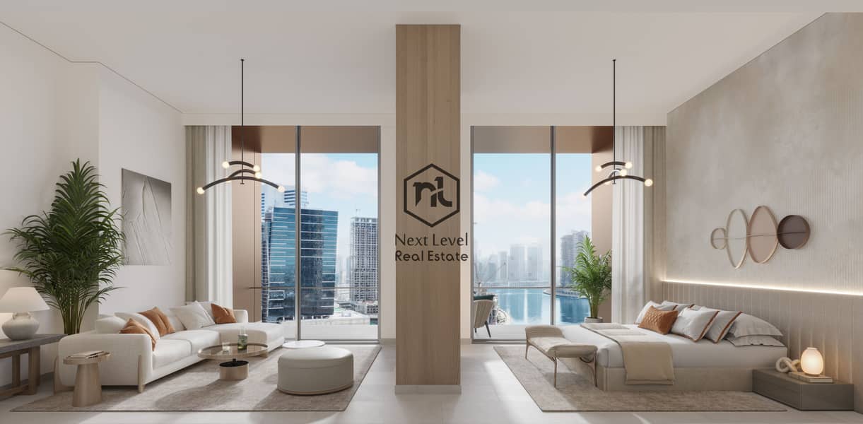 4 One River Point - Penthouse bedroom. jpg