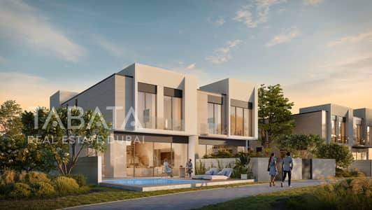 4 Bedroom Villa for Sale in Jumeirah Golf Estates, Dubai - RA-JGE-G+1 BACK-FINAL-231124. png