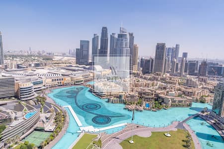 2 Bedroom Apartment for Sale in Downtown Dubai, Dubai - Best Layout | High Floor | Full Fountain View