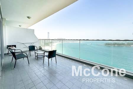1 Bedroom Apartment for Rent in Palm Jumeirah, Dubai - Sea View | Great Location | Unfurnished