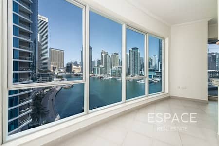 2 Bedroom Apartment for Sale in Dubai Marina, Dubai - EMAAR | Water Level Marina Views | Vacant