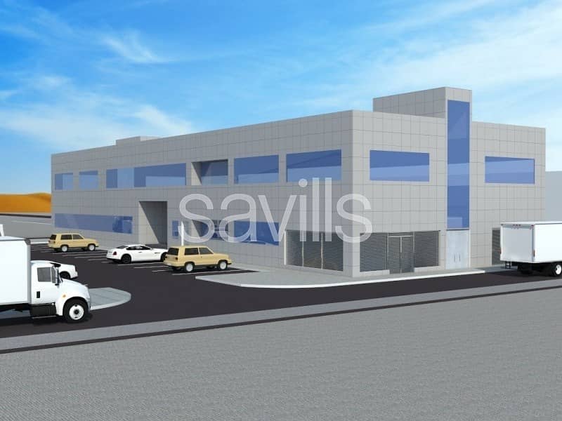 Brand New Warehouse and offices for lease in Musaffah