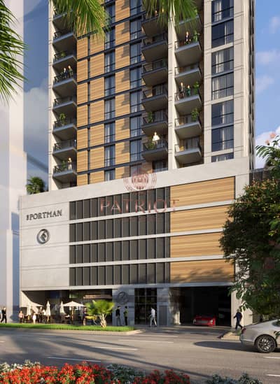 1 Bedroom Apartment for Sale in Jumeirah Village Circle (JVC), Dubai - The Portman_Entrance. jpg