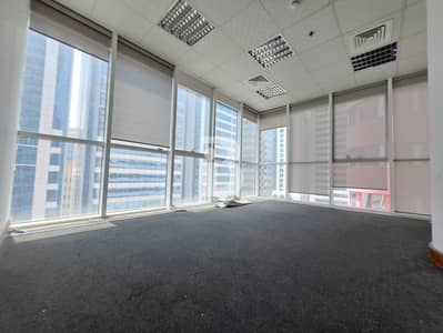 Office for Rent in Al Salam Street, Abu Dhabi - FULLY FITTED | READY PARTITION  | ALL SET