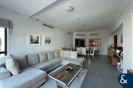 2 Bedroom Apartment for Rent in Palm Jumeirah, Dubai - Furnished | 2 Bed + Study | Park Facing