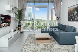 Stunning 1-Bed Apartment with Park & Dubai Frame Views in Park Gate Residence, Al Kifaf | Furnished & Move-in Ready