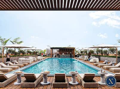 Studio for Sale in Jumeirah Village Circle (JVC), Dubai - Fully Furnished | Pool View | Ready Q4 2025