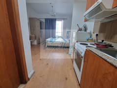 Furnished Studio | with parking and Balcony