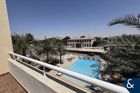 1 Bedroom Apartment for Rent in Green Community, Dubai - Furnished | Pool Views | Available Now