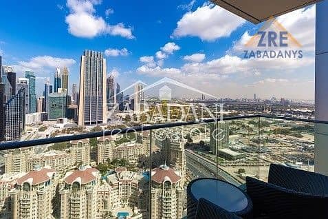 2 Fantastic Downtown Views|4BR+M|High Floor