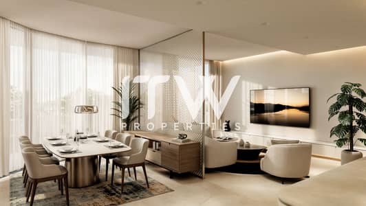 1 Bedroom Apartment for Sale in Saadiyat Island, Abu Dhabi - Copy of 03-INT-2BHK Living and Dine. jpg
