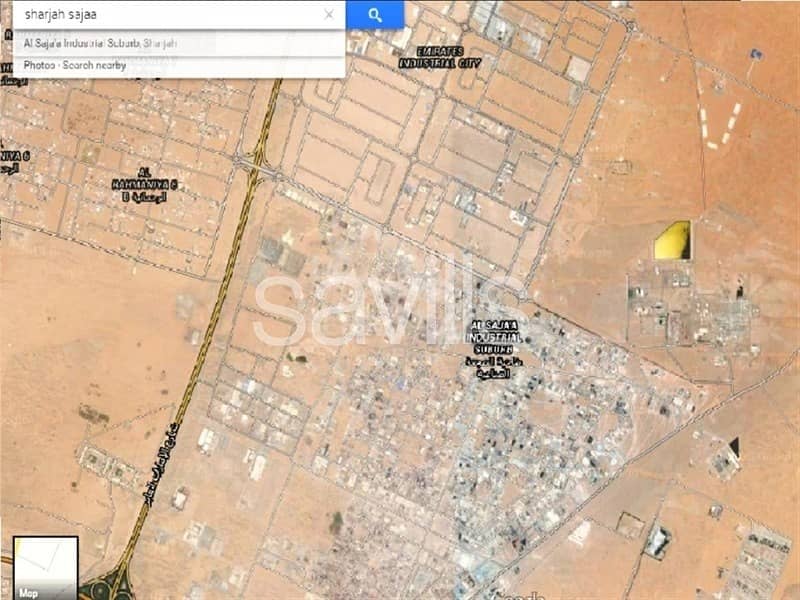 Industrial land in Al Sajaa Sharjah