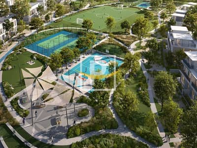 4 Bedroom Townhouse for Sale in The Valley by Emaar, Dubai - Full Central Park View | 4 Bedroom in Serene Style